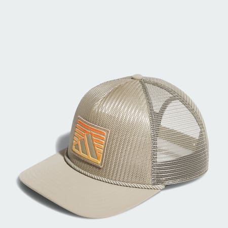 قبعة شبكية خماسية الألواح مزينة بحبل