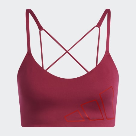 Cure red adidas sports bra