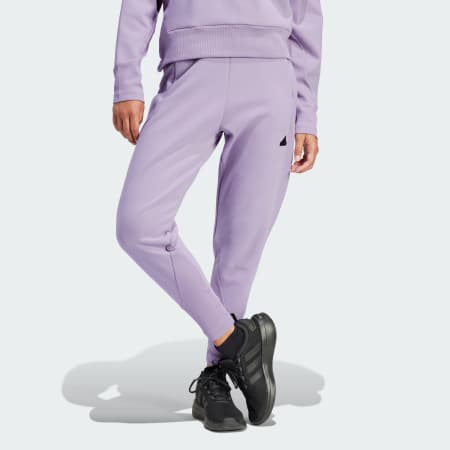 Purple adidas best sale track pants