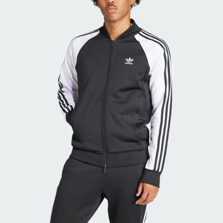 Originals superstar tracksuit black sale