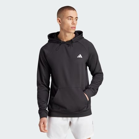 adidas Gym Hoodies Black adidas Oman