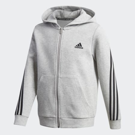 3-Stripes Doubleknit Full-Zip Hoodie
