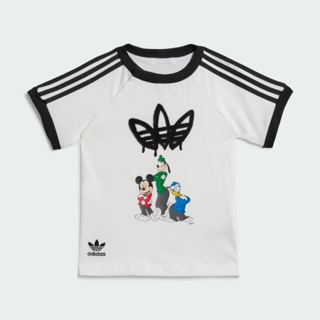 adidas x Disney Mickey Mouse Shorts Tee Set Kids