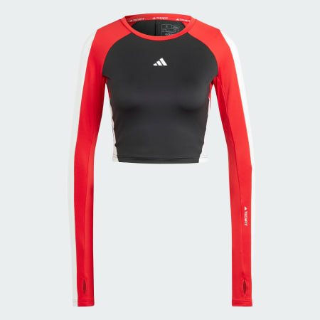 Techfit AEROREADY Colorblock Long Sleeve Tee