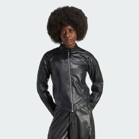 Premium Pleather Adibreak Track Top