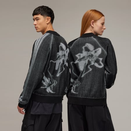 Y-3 Graphic Knit Cardigan