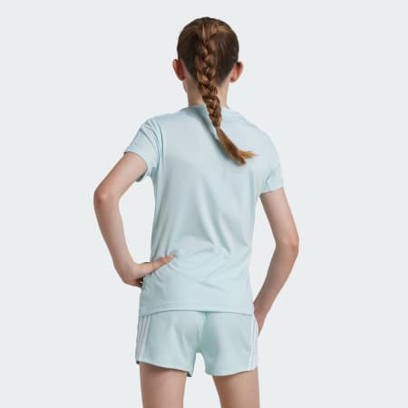 Tricou sport pe corp cu 3 dungi Train Essentials AEROREADY