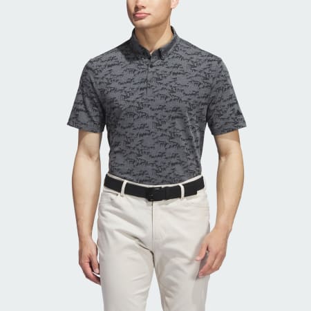 Go-To Printed Golf Polo Shirt