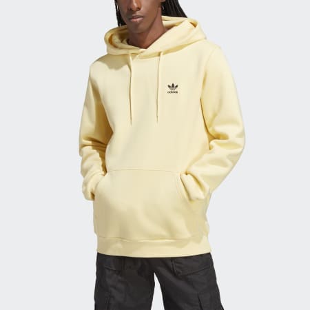 adidas Trefoil Essentials Hoodie Yellow adidas UAE