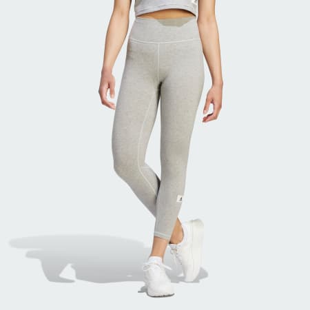 adidas Womens Essentials 3-stripes Leggings Pants, Color: Dark Grey  Heather/Mint Ton, Size: XL price in UAE,  UAE