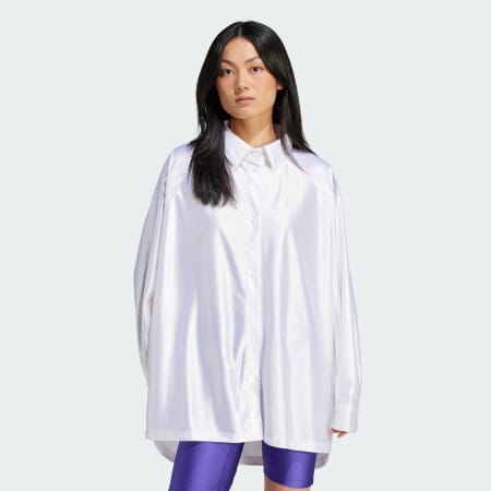 Oversized Satin Shirt