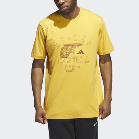 Yellow on sale adidas shirt