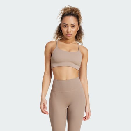adidas All Me Light Support Rib Bra Long Line Bra