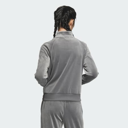 Modern Winter Velour Track Top