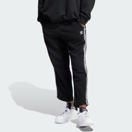 3-Stripes Open Hem Loose Joggers