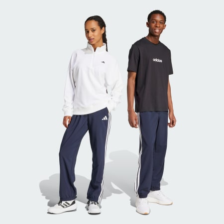 Essentials Elasticated Cuff Woven 3-Stripes Pants