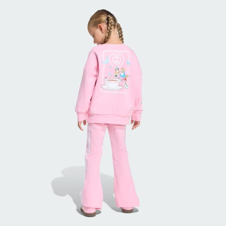 ADIDAS DISNEY CREW FLARED LEGGINGS SET