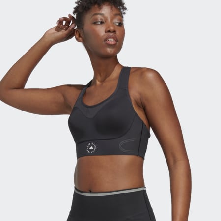 adidas by Stella McCartney TruePace High Support Sports Bra - Green |  adidas India