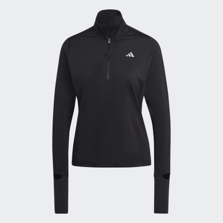 Fast Running Half-Zip Long Sleeve Top