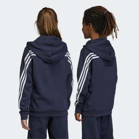 Future Icons 3-Stripes Full-Zip Hooded Track Top