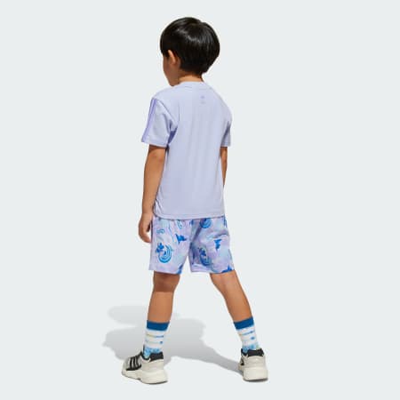 ADIDAS DISNEY LILO & STITCH T 恤套裝