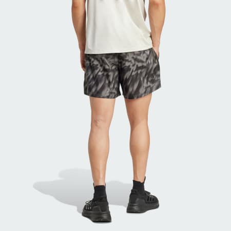 Own The Run Allover Print Shorts