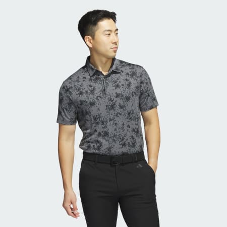 Burst Jacquard Golf Polo Shirt