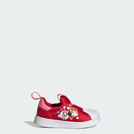 Red store baby shoes