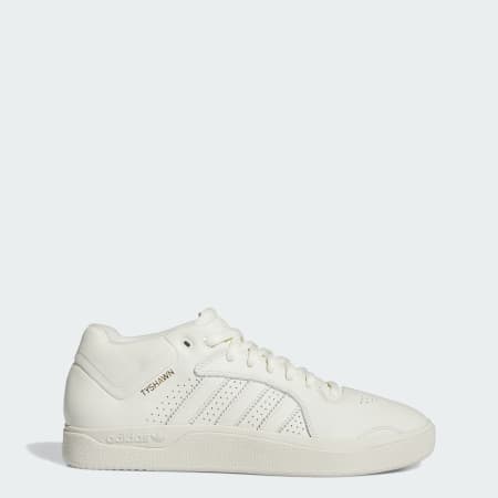 White adidas skate store shoes