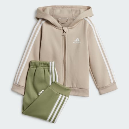 Essentials Full-Zip Hooded Jogger Set