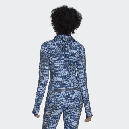 adidas by Stella McCartney TruePace Long Sleeve COLD.RDY Printed Top