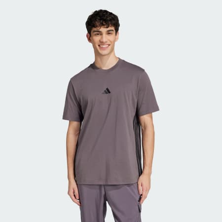 تيشيرت Essentials 3-Stripes Single Jersey