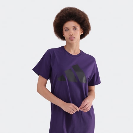 WOMENS BOS LOGO BOYFRIEND T-SHIRT DRESS