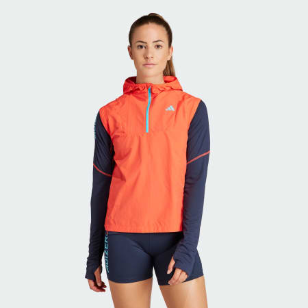 Orange half jacket best sale