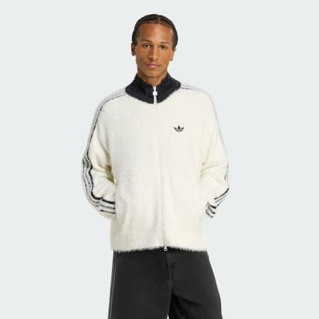 FAUX MOHAIR CLASSIC TRACKTOP