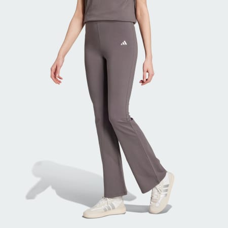 Essentials Small Logo Flared Leggings