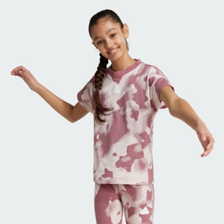 Future Icons Camo Printed Tee Kids