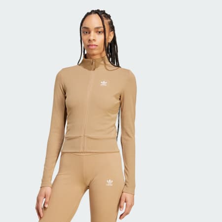 חולצת ריצה Essentials Rib Full-Zip