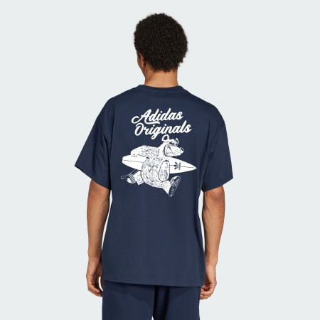 SURF BEAR GFX OVERSIZED TEE