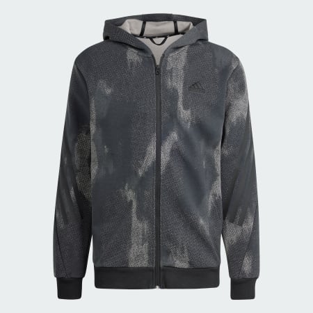 جاكيت بقبعة Future Icons 3-Stripes Full Zip