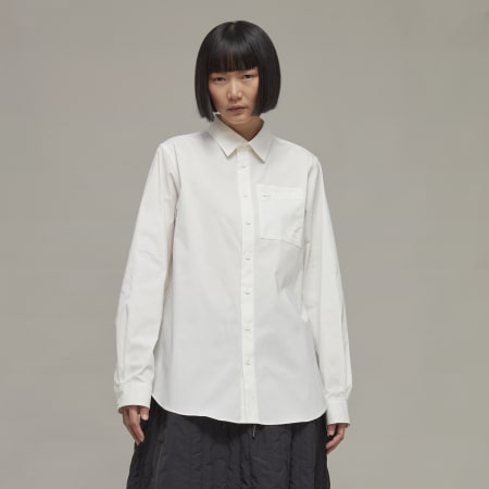 Y-3 Classic Chest Logo Button-Down Shirt