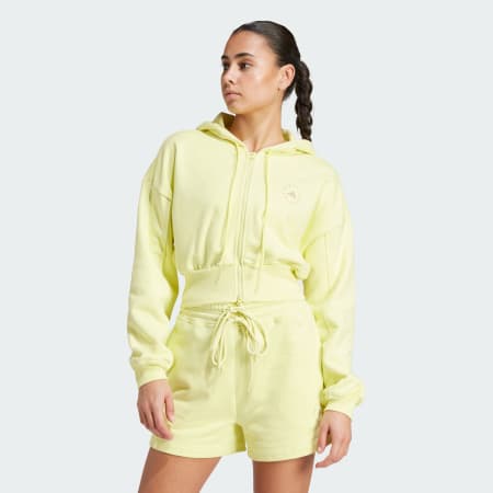 adidas by Stella McCartney Sportswear Cropped Hoodie