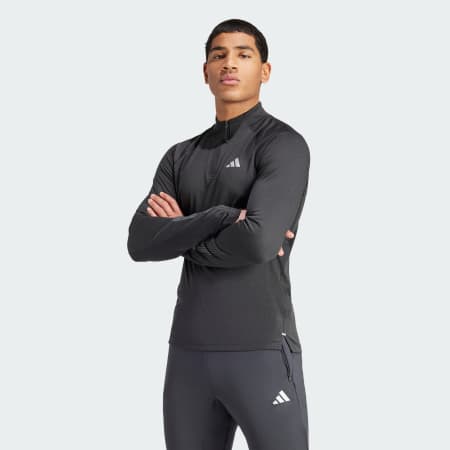 Gym+ Training Brandlove 1/4-Zip Long Sleeve Shirt