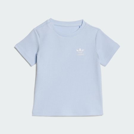 SET TRICOU REGULAR WAFFLE SHORT