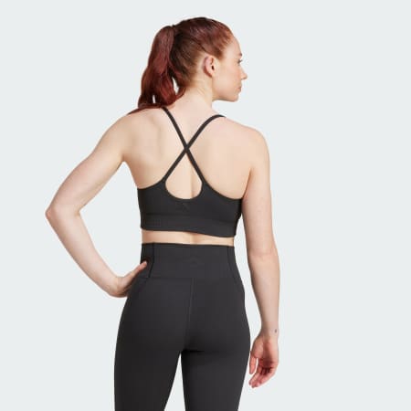 adidas All Me Light Support Rib Bra Long Line Bra