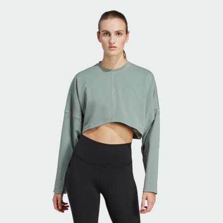 Yoga Studio Crop Sweatshirt