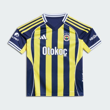 Tricou Fenerbahce 2025-2026 pentru meciurile de acasă, pentru copii
