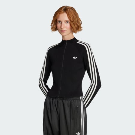Adicolor 3-Stripes Slim Knit Track Top