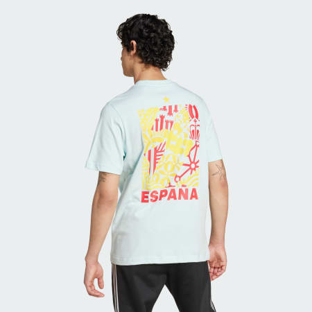 Tricou cu imprimeu al suporterilor fotbalului spaniol