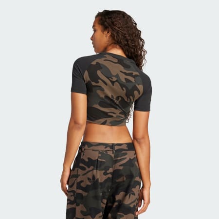 Camo Allover Print Baby Tee